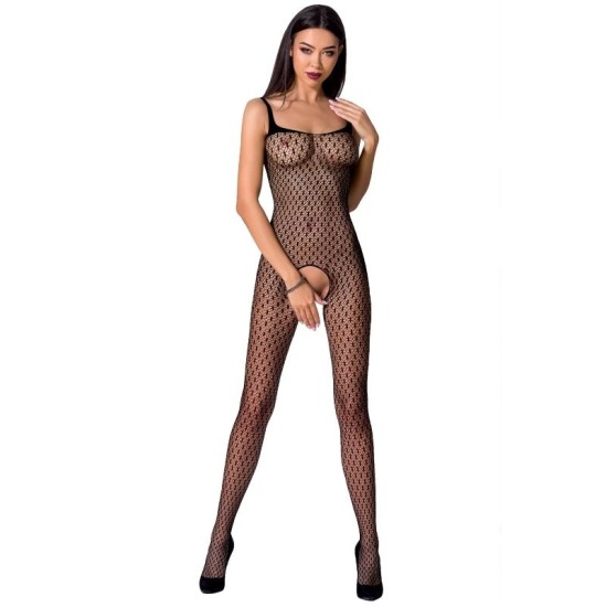 Passion Woman Bodystockings PASSION WOMAN BS071 BLACK BODYSTOCKING ONE SIZE