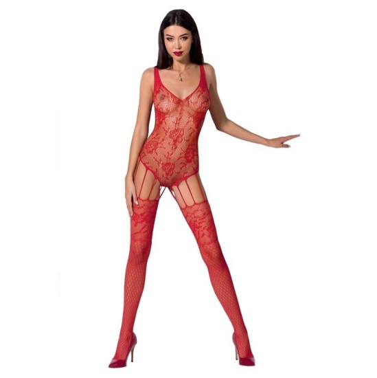 Passion Woman Bodystockings PASSION WOMAN BS074 BODYSTOCKING ONE SIZE RED