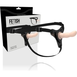 Fetish Submissive Harness FLESH SILICONE G-SPOT 12,5 CM