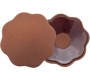 Bye Bra - Accessories BYE-BRA ACCESSORIES - REUSABLE NIPPLE CUPS 1 PAIR DARK BROWN