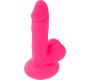 Diversia PAINDLIK VIBRATSEERIV Dildo 17 CM - ROOSA