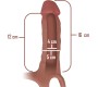 Intense Couples Toys INTENSE - HOLLOW STRAP-ON SILICONE EXTENDER 16 X 3.5 CM