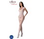 Passion Woman Bodystockings PASSION - BS098 WHITE BODYSSTOCKING VIENAS DYDIS