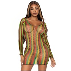 Leg Avenue Dresses LEG AVENUE RASTA MINI SUKNELĖ VIENAS DYDIS