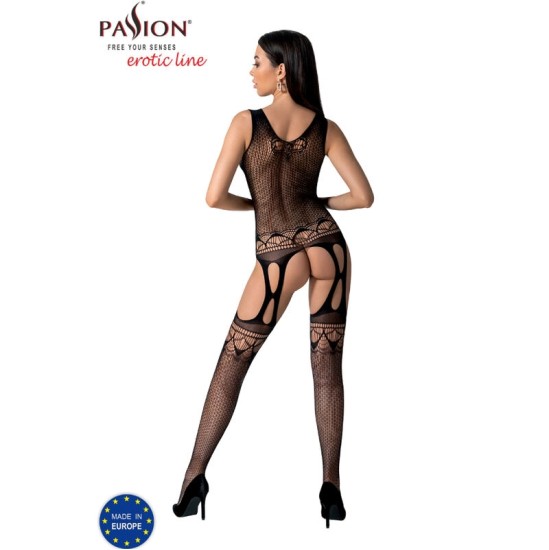 Passion Woman Bodystockings PASSION - BS099 BLACK BODYSTOCKING VIENS IZMĒRS