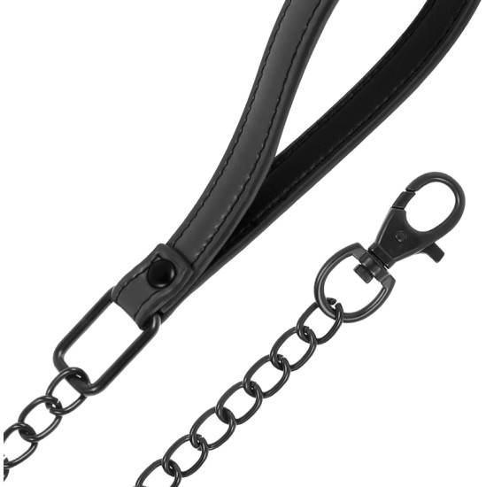 Fetish Submissive Bondage FETISH SUBMISSIVE - NOPRENE LINING CHAIN NECKLACE