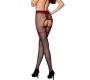 Passion Woman Garter & Stock PASSION - TIOPEN 019 STOCKING BLACK/RED 1/2 (20 DEN)