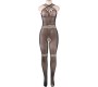 Queen Lingerie MULTISTRAPS SLING HLLOW BODYSTOCKING SL