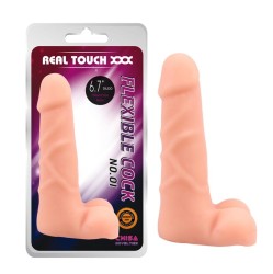 Chisa Dildo Nr.01 T-Skin 6.7 Minkštimas