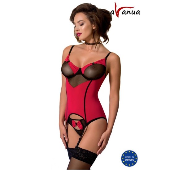 Avanua VALENTIN Corset Red/Black