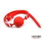 Latetobed Bdsm Line Hingav Silicone Ball Gag S - 4 cm