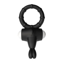 Lovetoy Vibrējošs Cockring Power Clit Black