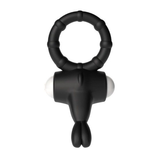 Lovetoy Vibrējošs Cockring Power Clit Black