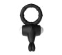 Lovetoy Vibrējošs Cockring Power Clit Black