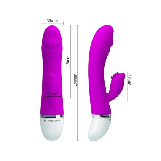 Prettylove Vibrador David Color P rpura