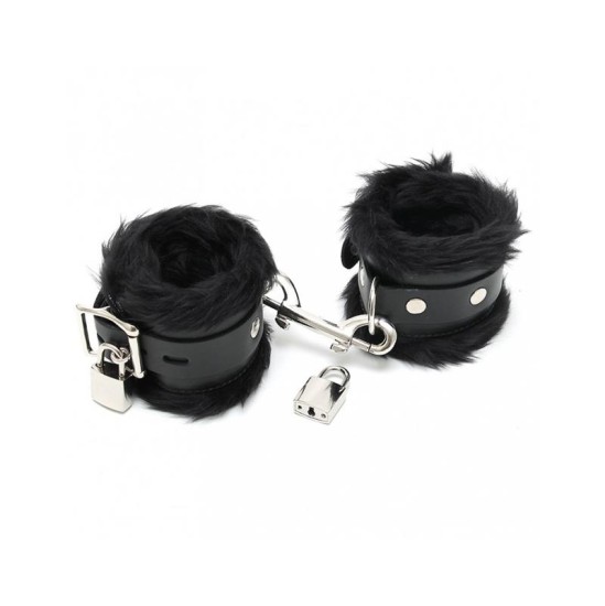 Bondage Play Hand Cuffs LUX 7 CM with Padlocks