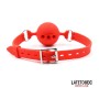 Latetobed Bdsm Line Elpojošs Silikona Ball Gag S - 4 cm