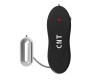 Chisa Vibrating Bullet 4.1 x 1 cm Black