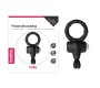 Lovetoy Vibrējošs Cockring Power Clit Black