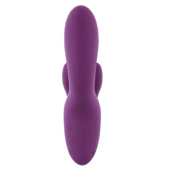 Feelztoys TriVibe G-Spot Vibraator kliitori ja häbemebuude stimuleerimisega lilla