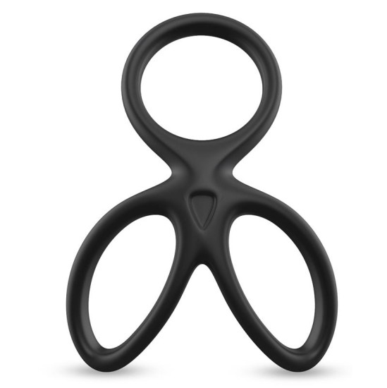 Beast Rings Triple Penis and Testicles Ring Liquid Silicone