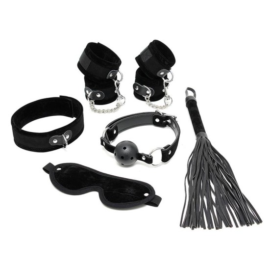 Bondage Play Rimba Complete Restraint Set Black