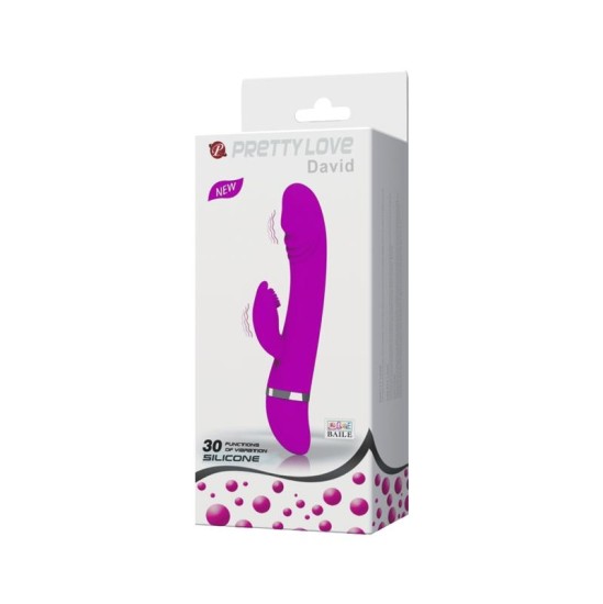 Prettylove Vibrador David Color P rpura