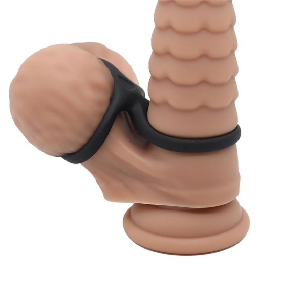 Beast Rings Triple Penis and Testicles Ring Liquid Silicone