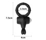 Lovetoy Vibrējošs Cockring Power Clit Black
