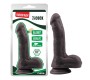 Chisa Dildo Dual Density Fashion Dude 20,5 x 4,5 cm brūns