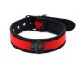 A-Gusto Neoprene Puppy Collar Adjustable Red