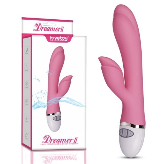 Lovetoy Vibe Dreamer II USB rozā krāsā