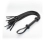 Latetobed Bdsm Line Punutud Flogger 75 cm Must