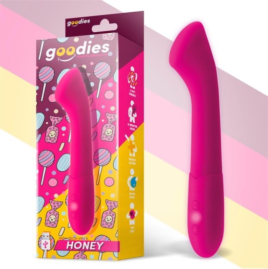 Goodies Honey G-Spot Vibe USB силиконовый фуксия