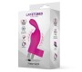 Latetobed Fingyhop Vibrating Bullet with Rabbit Silicone Pink