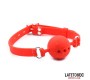 Latetobed Bdsm Line Elpojošs Silikona Ball Gag S - 4 cm