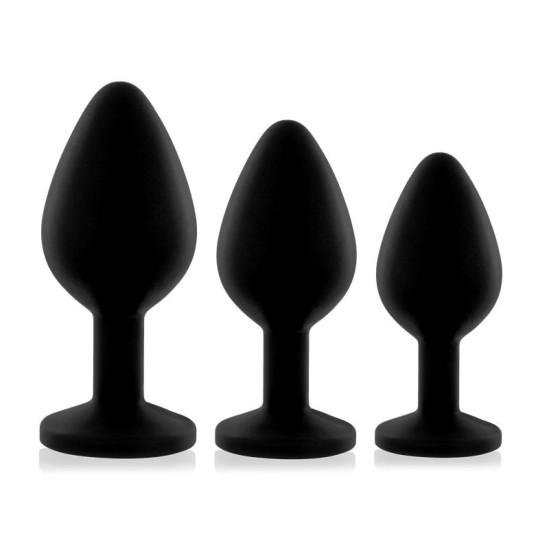 Rianne S RS - Soiree - Booty Plug Original Set 3x Black