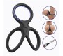 Beast Rings Triple Penis and Testicles Ring Liquid Silicone