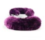 Lovetoy Furry Metal Handcuffs Purple