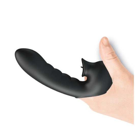 Prettylove Hobgoblin Finger Sleeve Vibration and Stimulating Tongue