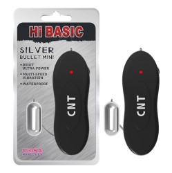 Chisa Вибрирующая пуля 4,1 х 1 см Черный