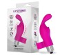 Latetobed Fingyhop Vibrating Bullet with Rabbit Silicone Pink