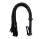 Latetobed Bdsm Line Punutud Flogger 75 cm Must