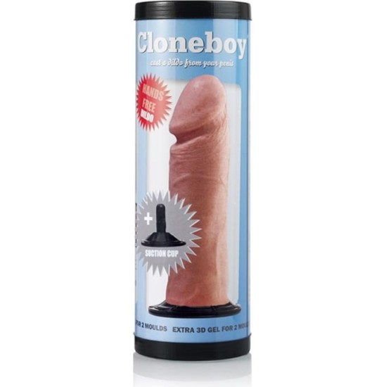 Cloneboy Dildo ar piesūcekni Rozā