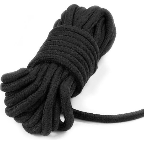 Lovetoy Rope Bondage Soft Black