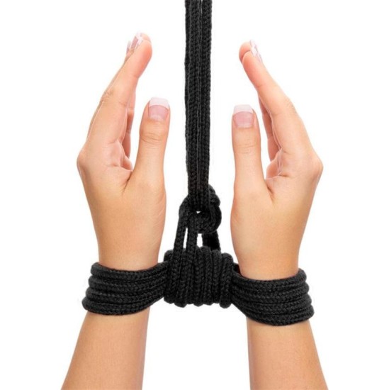 Lovetoy Rope Bondage Soft Black