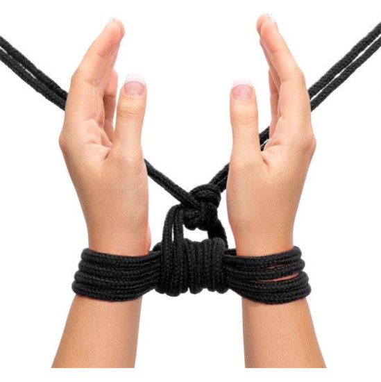 Lovetoy Rope Bondage Soft Black