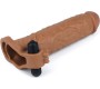 Lovetoy Penis Sleeve Pleasure X-Tender Brown Add 2