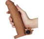 Lovetoy Penis Sleeve Pleasure X-Tender Brown Add 2