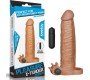 Lovetoy Penis Sleeve Pleasure X-Tender Brown Add 2